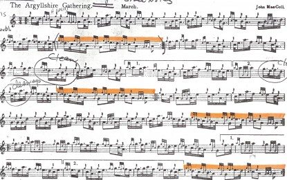 New Tune: The Argyllshire Gathering (2/4 March)