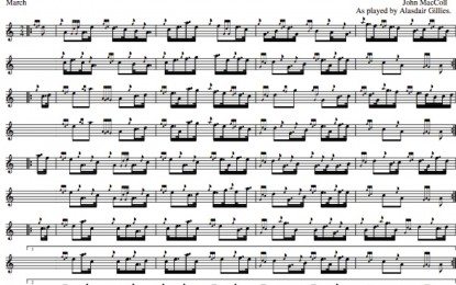 New Tune: Dugald MacColl’s Farewell to France (2/4 March)