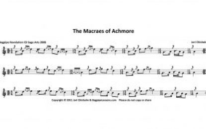 New Tune: The Macraes of Achmore