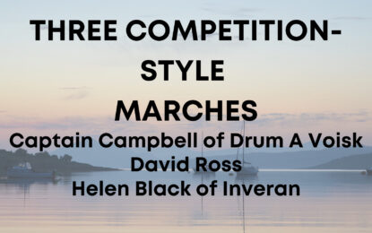 Three Competition-Style Marches