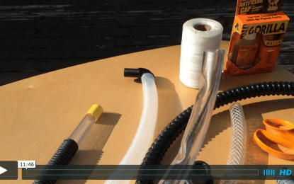 How to build your own ultimate water trap