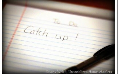 Catch Up Day